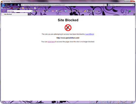 Site Blocked - Mozilla Firefox 232010 45319 PM