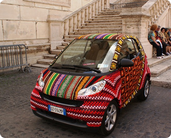 crochet_covered_smart_car